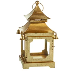 Raz Imports Raz 16" Gold Metal Pagoda Christmas Lantern 4317012 Best