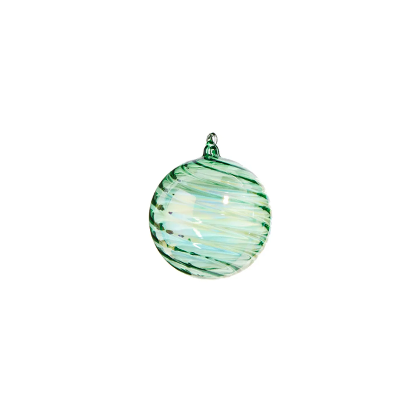 Raz Imports Raz 5" Green Blown Glass Christmas Ornament 4324513 Online