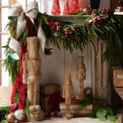 Raz Imports Raz 6' Green Hanging Christmas Garland G4509645 Clearance