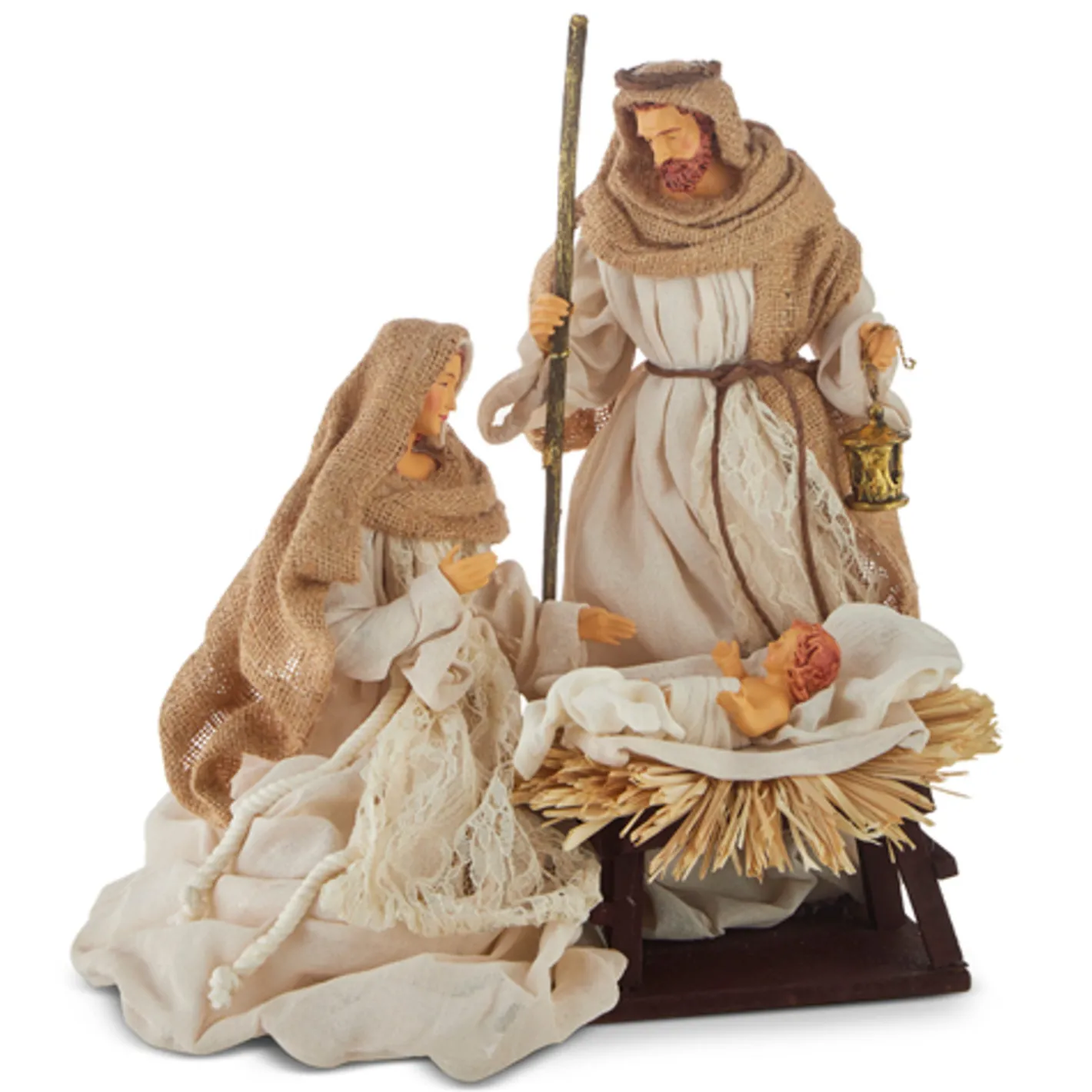 Raz Imports Raz 14.5" Holy Family Nativity Set Christmas Decoration 4210653 Clearance