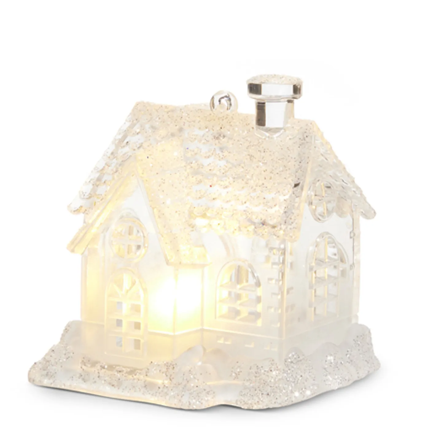 Raz Imports Raz 3" Iced Lighted House Christmas Ornament 4412529 Best