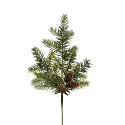 Raz Imports Raz 20" Iced Pine and Pinecones Christmas Tree Spray F4424611 Discount