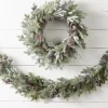 Raz Imports Raz 5.5' Iced Pinecone and Greenery Christmas Garland G4511628 Best