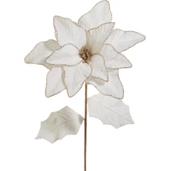 Raz Imports Raz 27" Ivory Poinsettia Christmas Tree Stem F4506708