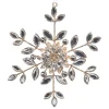 Raz Imports Raz 6" Jewel and Brooch Snowflake Christmas Ornament 4513588 New
