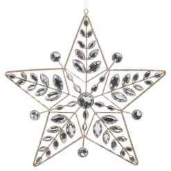 Raz Imports Raz 9" Jeweled Star Christmas Ornament 4513583 Hot
