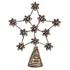 Raz Imports Raz 10.5" Jeweled Star Metal Christmas Tree Topper 4401290 New