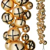 Raz Imports Raz 4' Jingle Bell Ball Ornament Christmas Garland G4232802