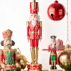 Raz Imports Raz 48" Large Red and Gold Traditional Nutcracker Christmas Figure 4511667 Discount
