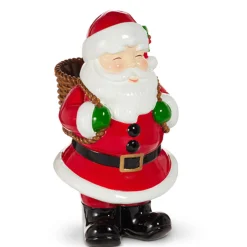 Raz Imports Raz 20" Large Snowman or Santa with Basket Christmas Figure Sale