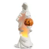 Raz Imports Raz 20" Lighted Faceless White Ghost Holding Pumpkin Halloween Figure 4457647 Discount