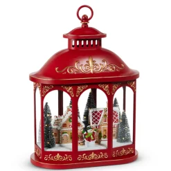 Raz Imports Raz 17.25" Lighted Gingerbread Village Lantern Christmas Decoration 4540511 Online