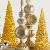 Raz Imports Raz 15.25" Lighted Gold Trees Christmas Decoration 4550519 New