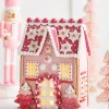 Raz Imports Raz 13" Lighted Pink Christmas Gingerbread House Decoration 4416187 Sale