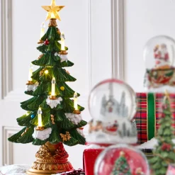 Raz Imports Raz 18" Lighted Tree with Candles Christmas Tree Figure 4501666 Sale