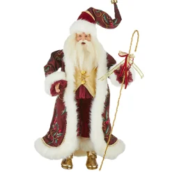 Raz Imports Raz 24.75" Making Spirits Bright Santa Figure Christmas Decoration 4202320 Hot