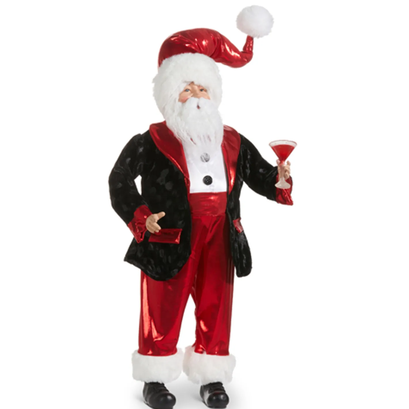 Raz Imports Raz 24" Martini Santa Christmas Figure 4302345 Discount