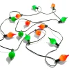 Raz Imports Raz 14' Matte Kismet Red and Green Matte LED String Christmas Lights L4537023 Discount