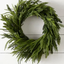 Raz Imports Raz 24" Mixed Cedar Christmas Wreath W4511742