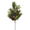 Raz Imports Raz 28" Mixed Pine, Blue Berries and Pinecone Christmas Tree Spray F4402309 Best