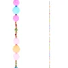 Raz Imports Raz 6' Multicolor Glass Bead Christmas Tree Garland G4522990 New