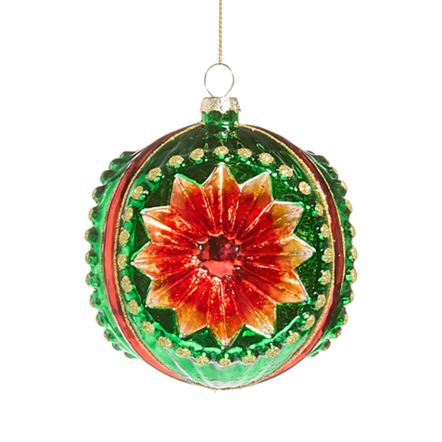 Raz Imports Raz 3.5" Multicolor Witch Eye Glass Christmas Ornament 4525042 Clearance