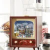 Raz Imports Raz 22" Musical Animated Retro Television TV Christmas Figure 3816449