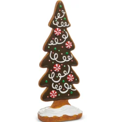 Raz Imports Raz 14" or 19.5" Chocolate Frosted Gingerbread Tree Figures Best