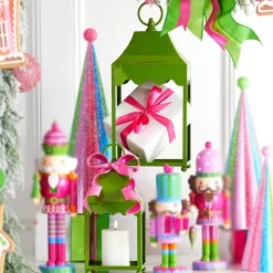 Raz Imports Raz 13.5" or 18" Green Lantern with Scallop Edge Online