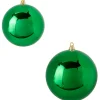 Raz Imports Raz 5" or 10" Green Large Ball Christmas Ornament Discount
