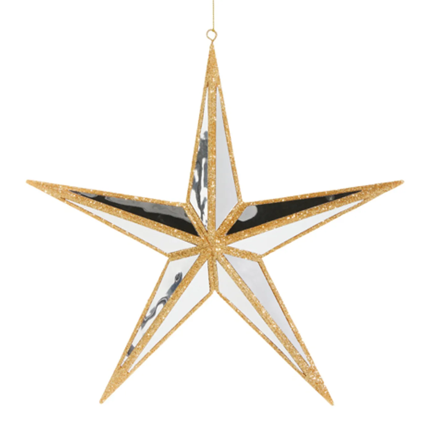 Raz Imports Raz 5.75" or 11.25" Mirrored Star Christmas Ornament Sale