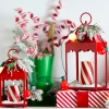 Raz Imports Raz 13.5" or 18" Red Lantern Christmas Decoration Hot