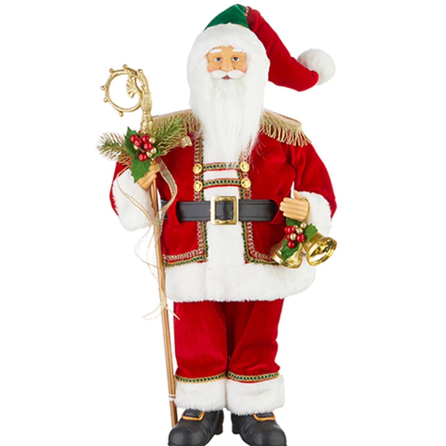 Raz Imports Raz 21.25" or 24" Traditional Santa Christmas Figure Sale