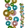 Raz Imports Raz 4' Pastel Pearlescent Easter Ball Garland G4532757 Best