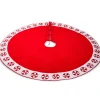 Raz Imports Raz 60" Peppermint Christmas Tree Skirt 4527781 Clearance
