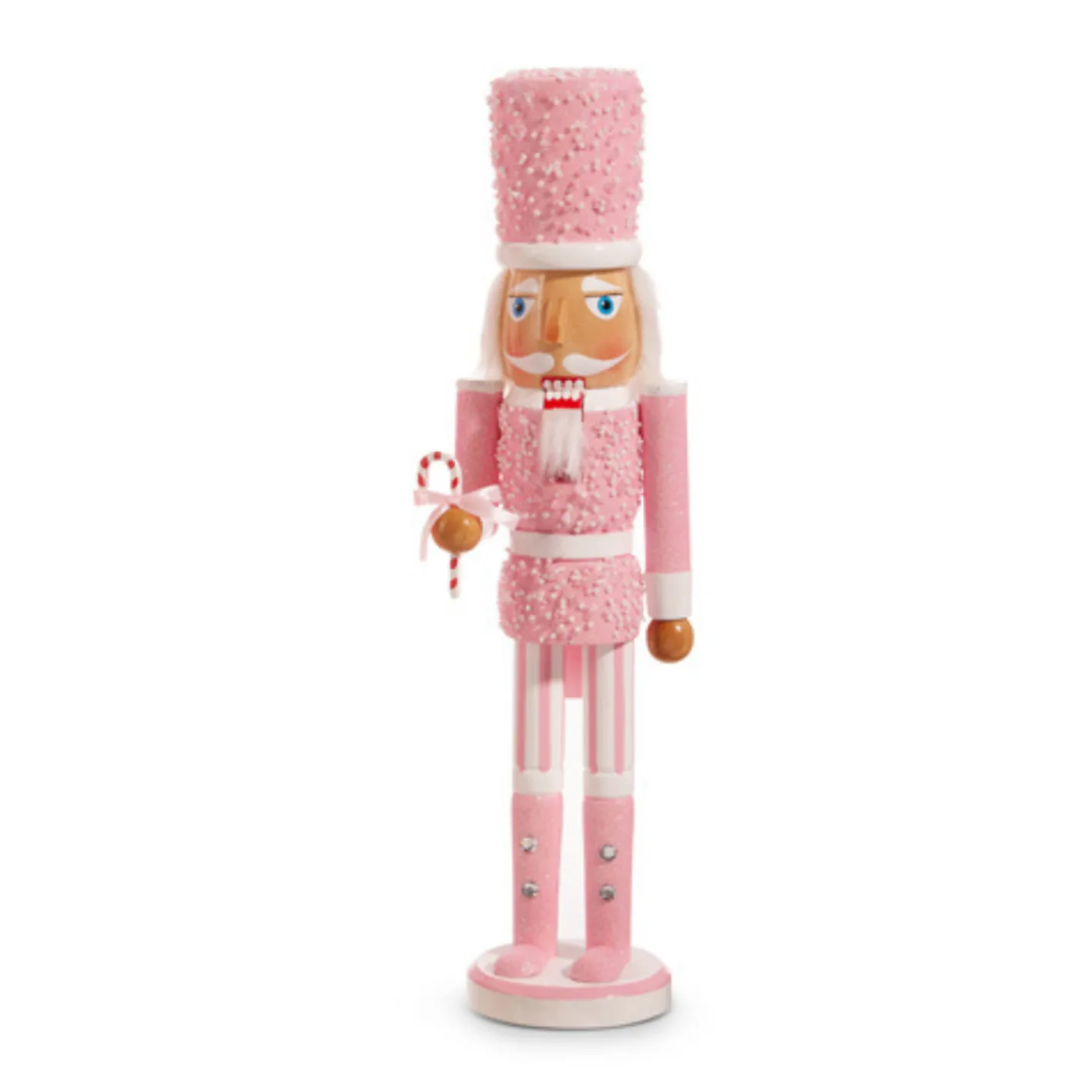 Raz Imports Raz 15.5" Pink Christmas Nutcracker Figure 4422827 New