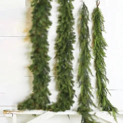 Raz Imports Raz 5.5' Real Feel Cedar Christmas Garland G3922680 Online