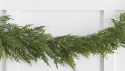 Raz Imports Raz 6' Real Feel Cedar Christmas Garland G4002346 Online
