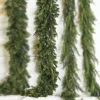 Raz Imports Raz 9' Real Feel Green Mixed Cedar and Pine Christmas Garland G4152043 Online