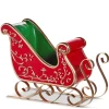 Raz Imports Raz 14.5" Red and Green Vintage Sleigh Christmas Decoration 4530513 Online