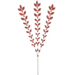 Raz Imports Raz 23.5" Red Jeweled with Silver Glitter Christmas Tree Spray F4313512 Hot