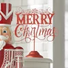 Raz Imports Raz 12.75" Red Merry Christmas On Stand Christmas Sign Decoration 4428091 New