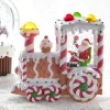 Raz Imports Raz 7.5" Santa Lighted Water Gingerbread Train Christmas Decoration 4540520 Best