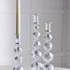 Raz Imports Raz 14.5" Silver Etched Snowflake Christmas Taper Candle Sticks Candle Holder Set of 3 4424629 Clearance