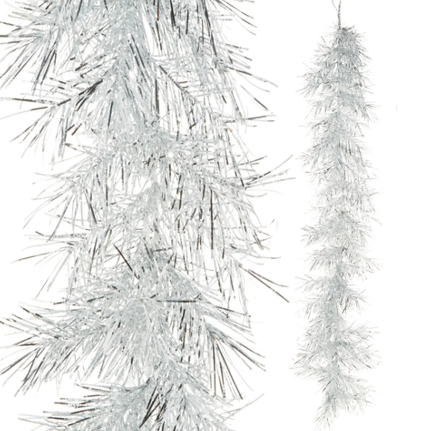 Raz Imports Raz 6' Silver Tinsel Garland G4302376 Best