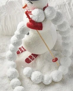 Raz Imports Raz 4' Snowball Christmas Garland G4106745