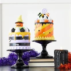 Raz Imports Raz 12" Spooky Cake Halloween Decoration 4510317 New