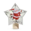 Raz Imports Raz 5.5" The Magic of Christmas Skating Santa Night Light 4519126 Sale