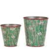 Raz Imports Raz 7" The Magic of Christmas Candy Cane Buckets Christmas Decoration 4559218 Sale