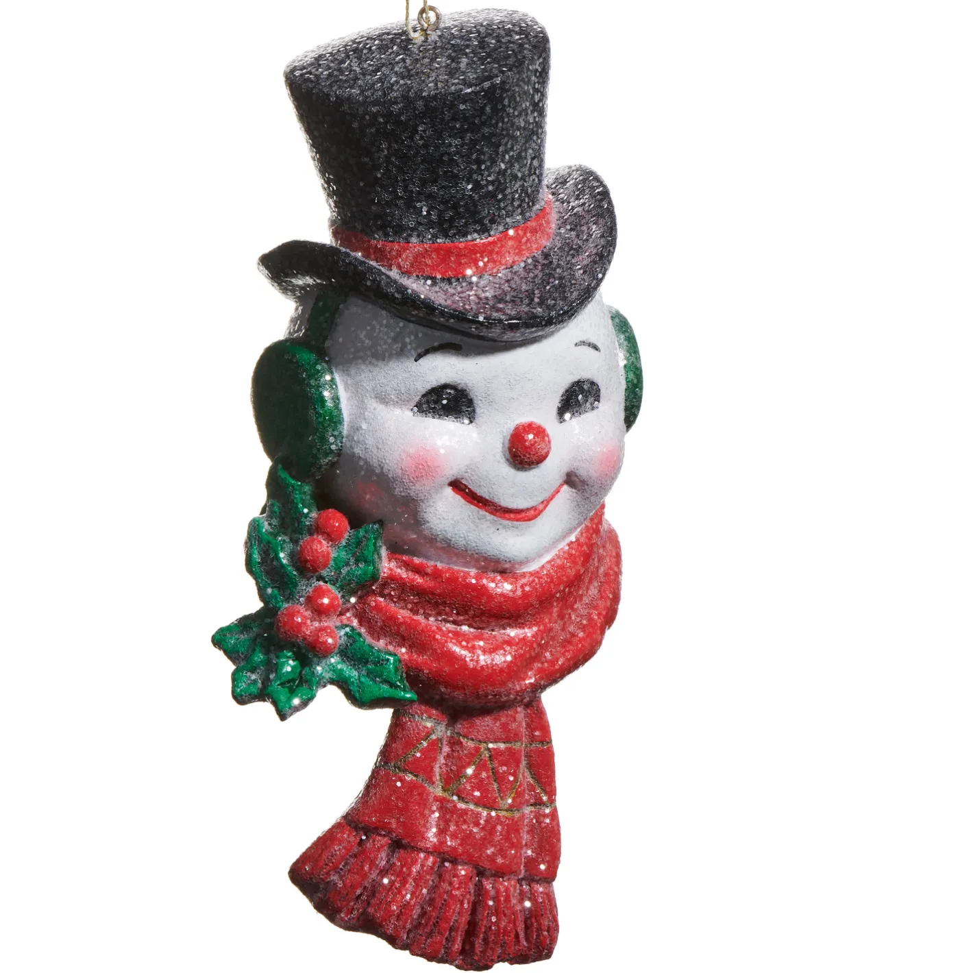 Raz Imports Raz 7" The Magic of Christmas Snowman Head Ornament 4519224 Best